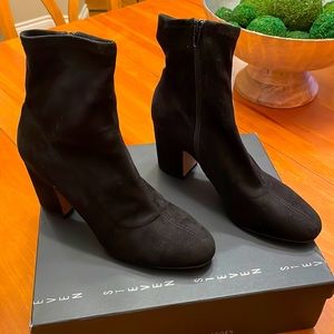 Velvety Sock Bootie